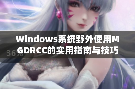 Windows系统野外使用MGDRCC的实用指南与技巧分享