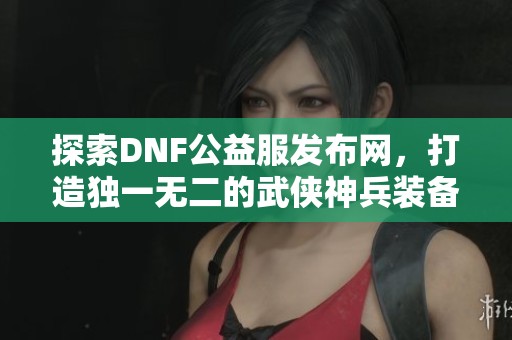 探索DNF公益服发布网，打造独一无二的武侠神兵装备攻略