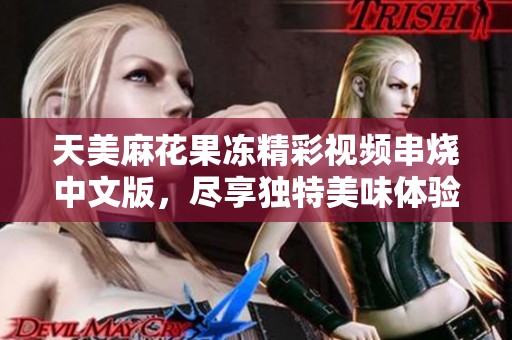 天美麻花果冻精彩视频串烧中文版，尽享独特美味体验