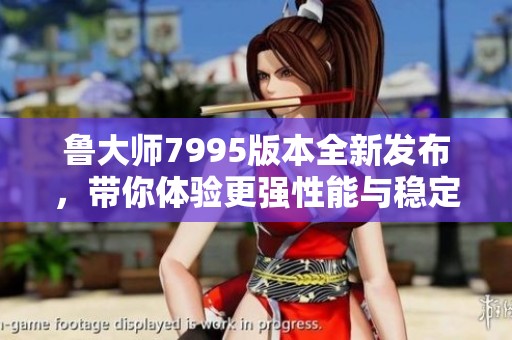 鲁大师7995版本全新发布，带你体验更强性能与稳定性