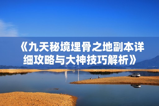 《九天秘境埋骨之地副本详细攻略与大神技巧解析》