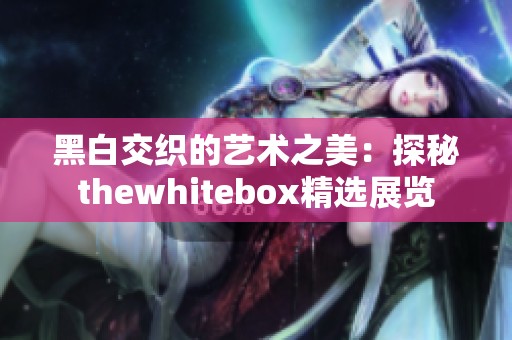 黑白交织的艺术之美：探秘thewhitebox精选展览