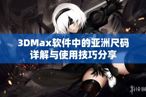 3DMax软件中的亚洲尺码详解与使用技巧分享