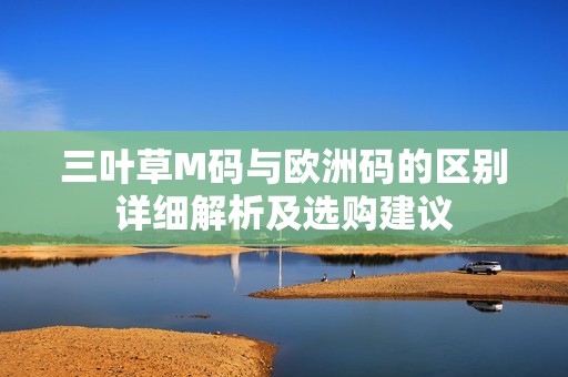 三叶草M码与欧洲码的区别详细解析及选购建议