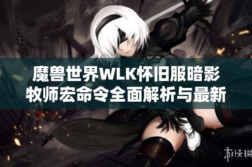 魔兽世界WLK怀旧服暗影牧师宏命令全面解析与最新分享