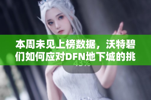 本周未见上榜数据，沃特碧们如何应对DFN地下城的挑战