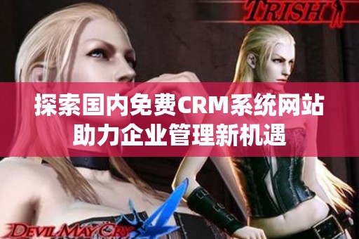 探索国内免费CRM系统网站助力企业管理新机遇