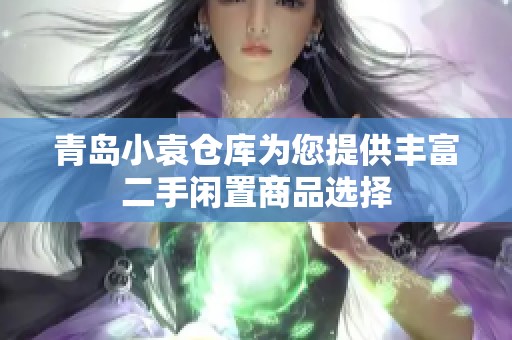 青岛小袁仓库为您提供丰富二手闲置商品选择