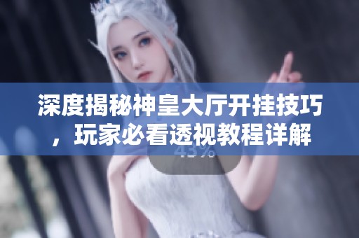 深度揭秘神皇大厅开挂技巧，玩家必看透视教程详解