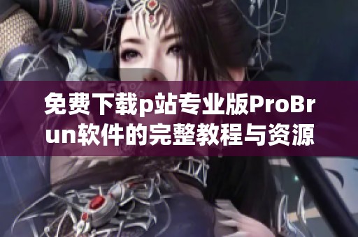 免费下载p站专业版ProBrun软件的完整教程与资源分享