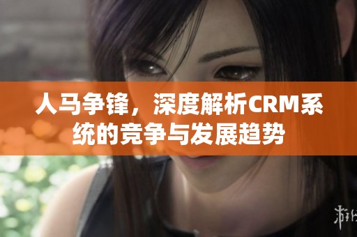 人马争锋，深度解析CRM系统的竞争与发展趋势