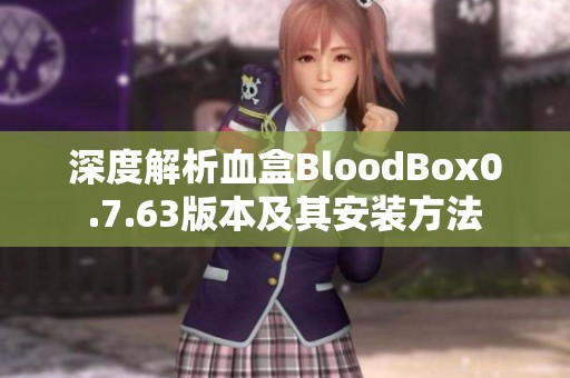 深度解析血盒BloodBox0.7.63版本及其安装方法