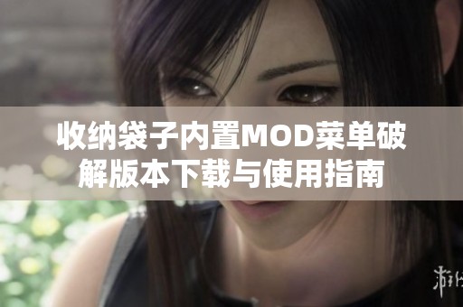 收纳袋子内置MOD菜单破解版本下载与使用指南