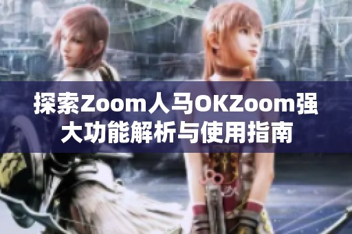 探索Zoom人马OKZoom强大功能解析与使用指南